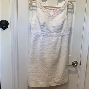 Lilly Pulitzer White Shift Dress